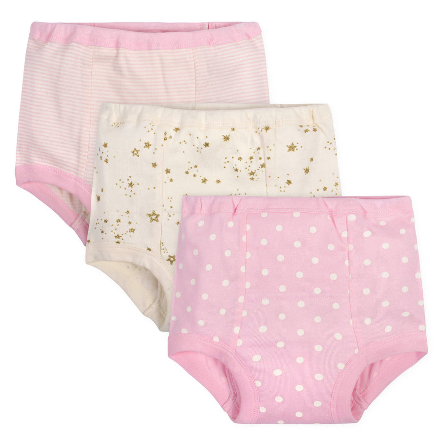 3-Pack Toddler Girls Princess Training Pants-Gerber Childrenswear