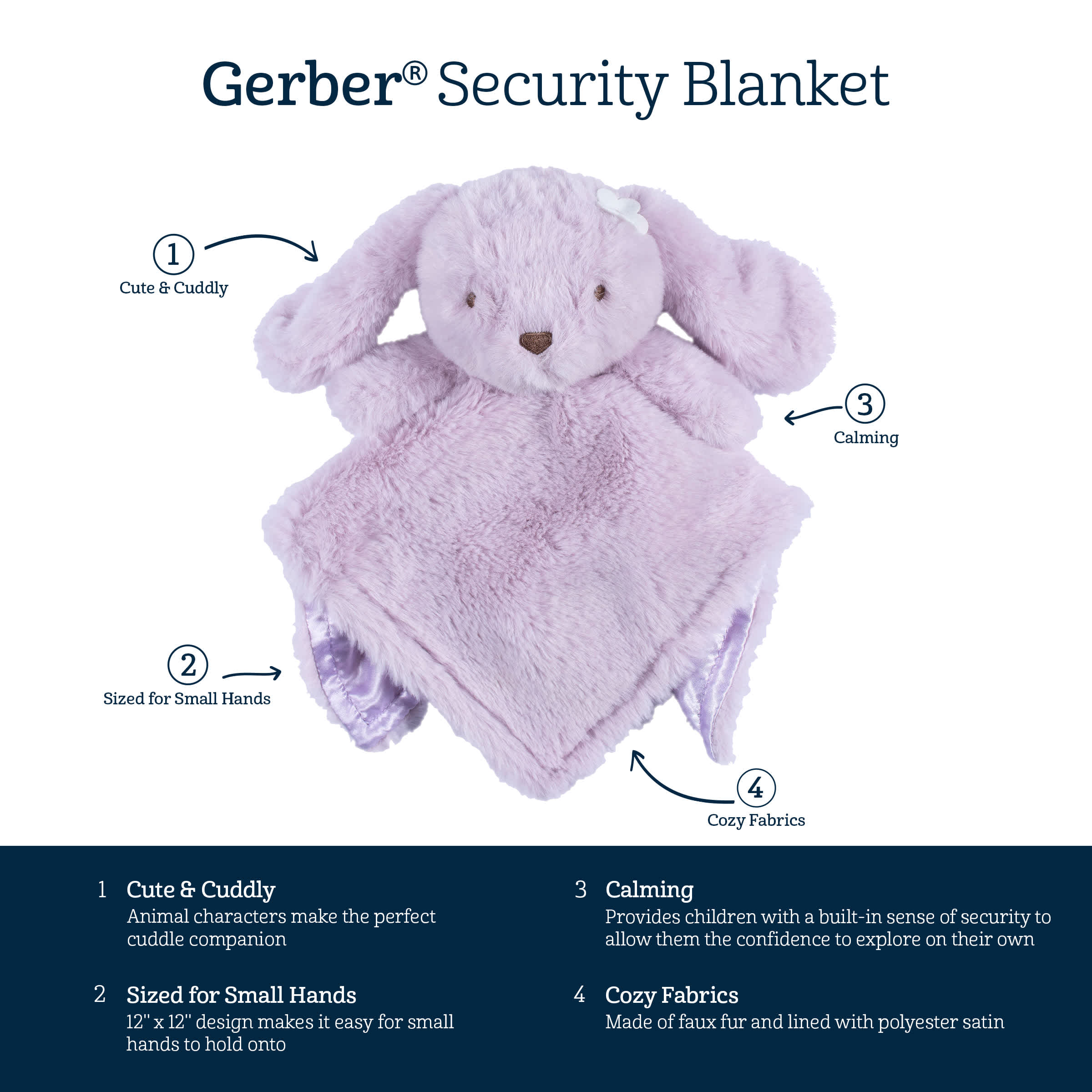 Blankets and beyond discount bunny security blanket