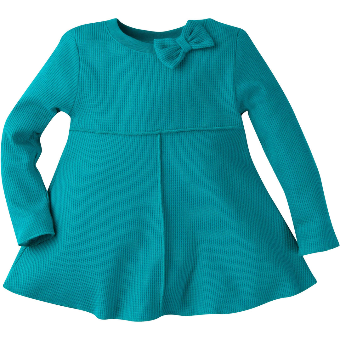 Gerber® Graduates Baby Girls Turquoise Long Sleeve Top-Gerber Childrenswear