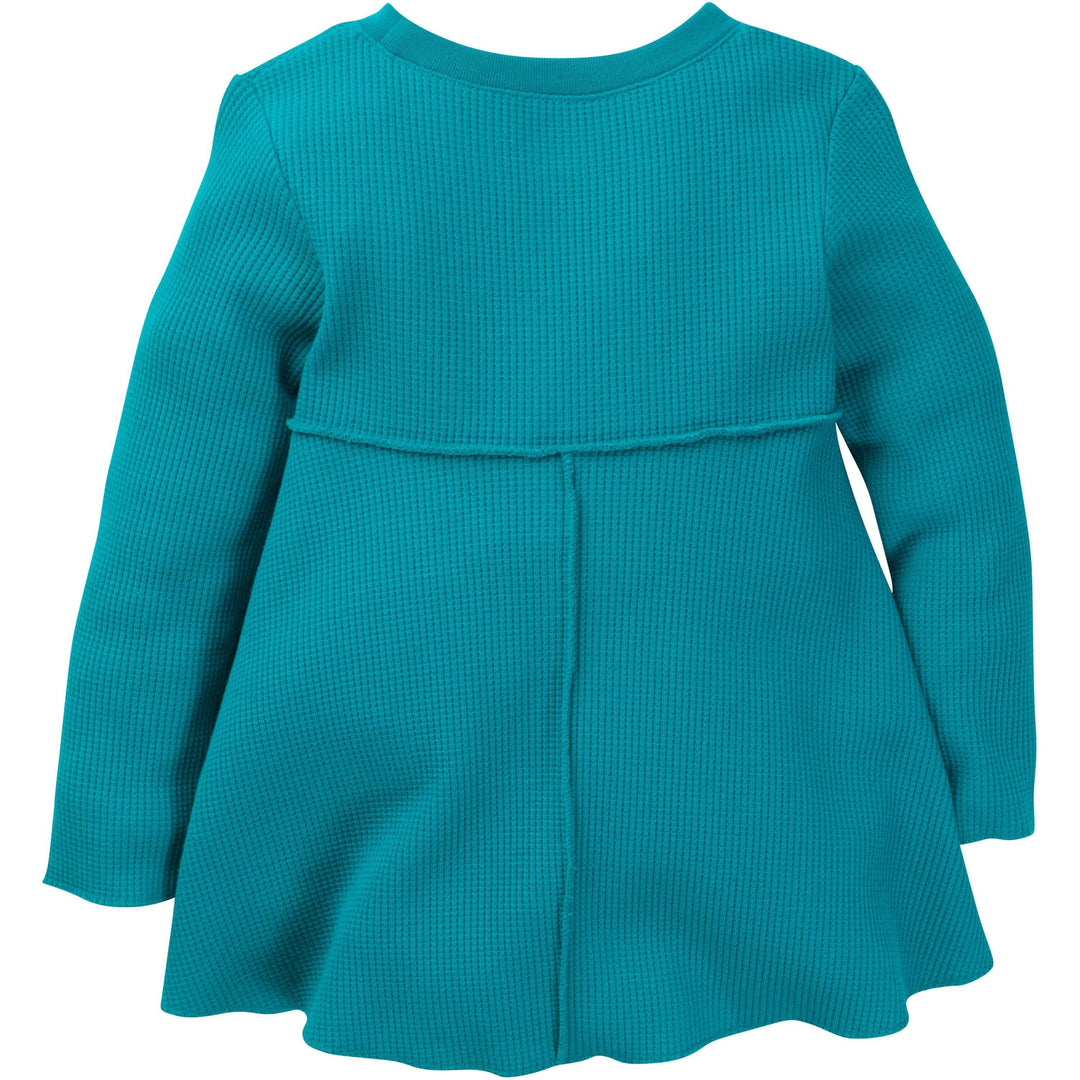 Gerber® Graduates Baby Girls Turquoise Long Sleeve Top-Gerber Childrenswear