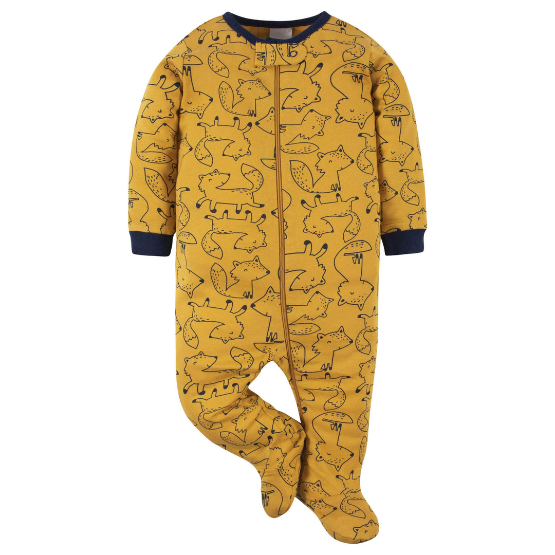 4-Piece Baby Boys Fox Outfit Set-Gerber Childrenswear