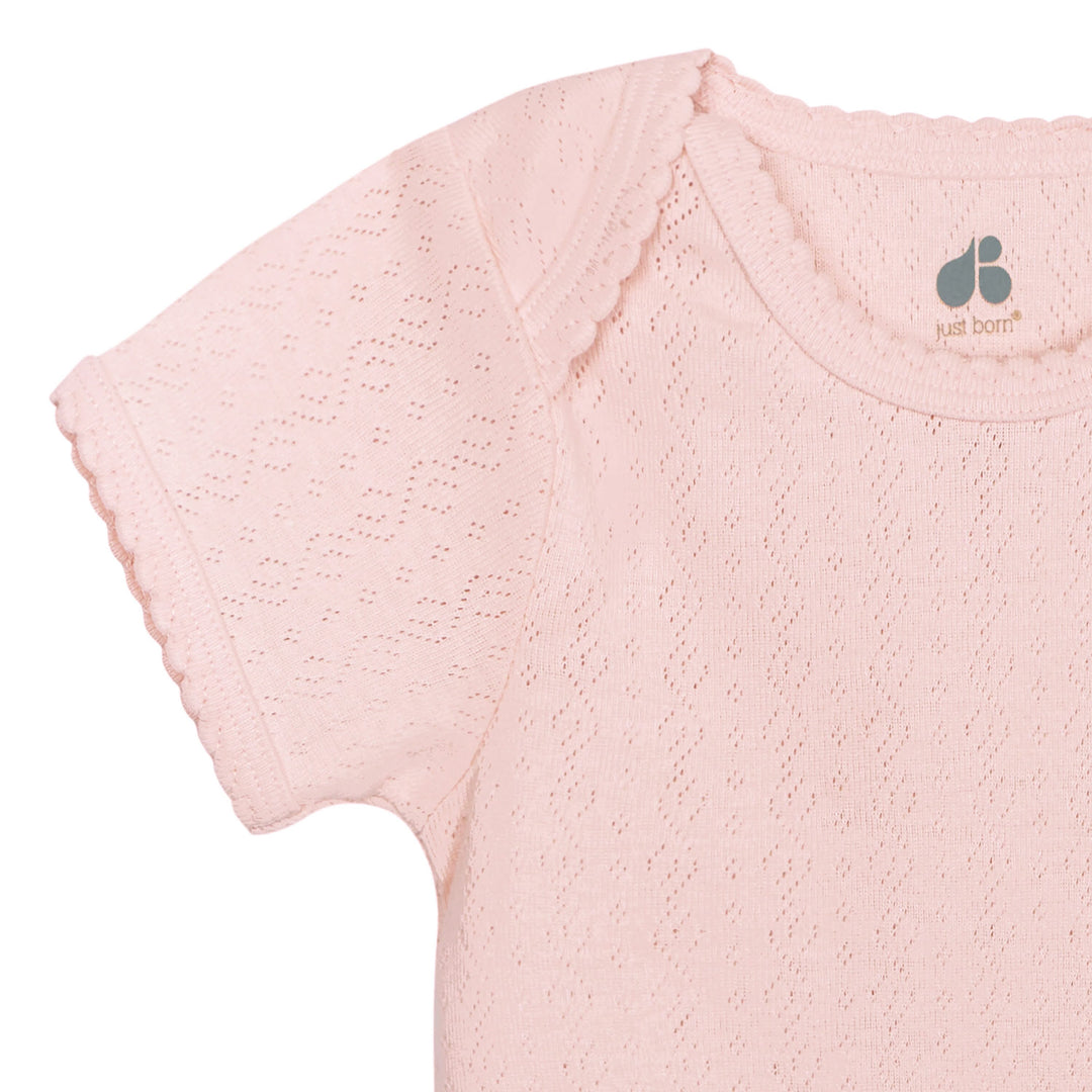 3-Pack Baby Girls Vintage Floral Gerber Childrenswear – Short Sleeve Bodysuits