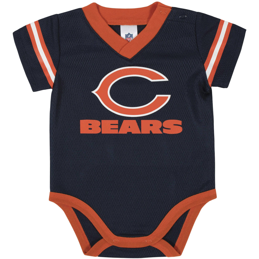 NFL Baby Boys Chicago Bears Jersey Bodysuit - 0-3mo