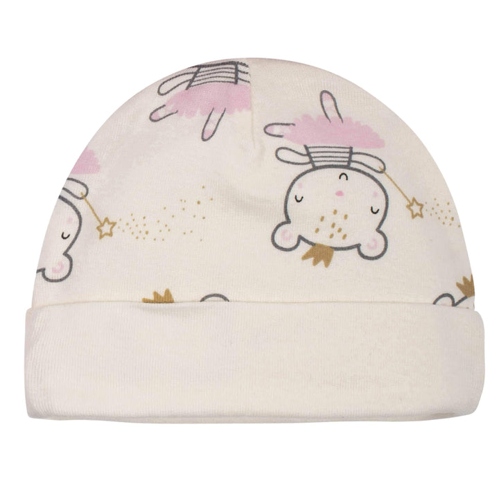 5-Pack Baby Girls Princess Caps-Gerber Childrenswear