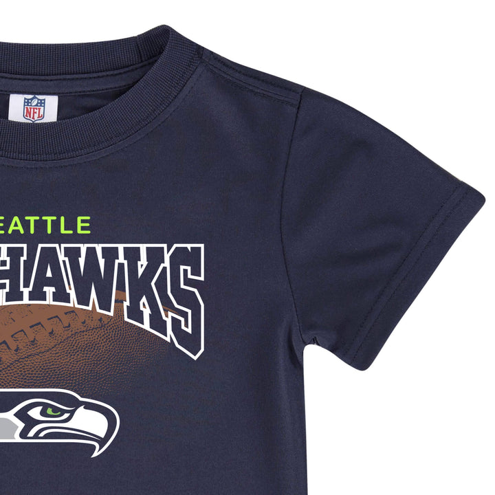 Seattle Seahawks Baby Boys Tee Shirt-Gerber Childrenswear