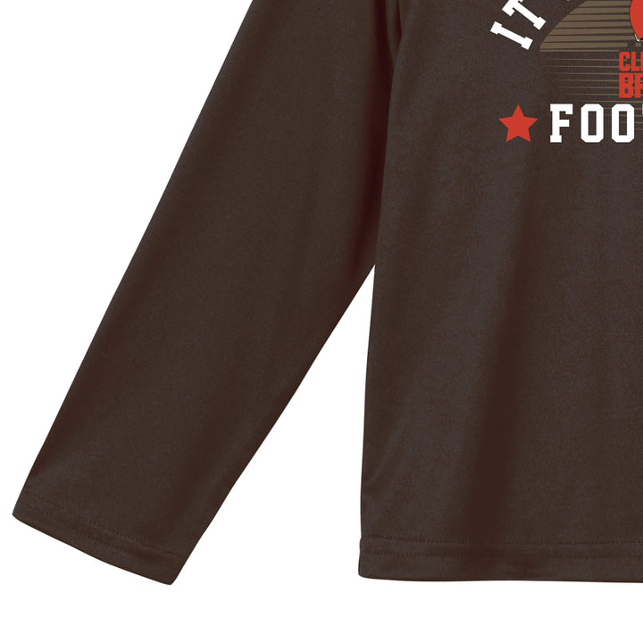 Cleveland Browns Baby & Toddler Boys Long Sleeve Tee Shirt-Gerber Childrenswear