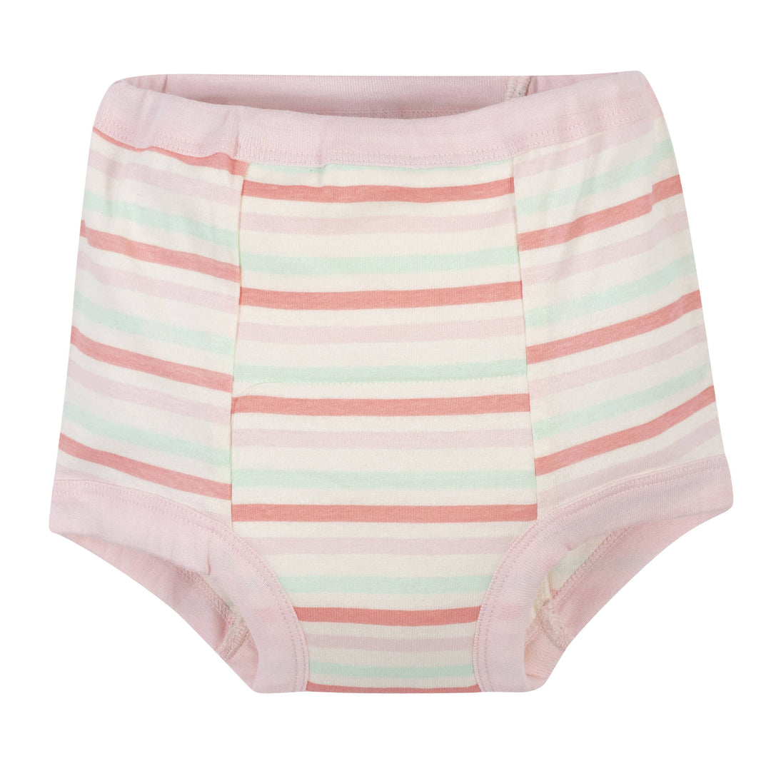 Gerber Toddler Girl's Assorted Training Pants 3-pack Pink 2t for