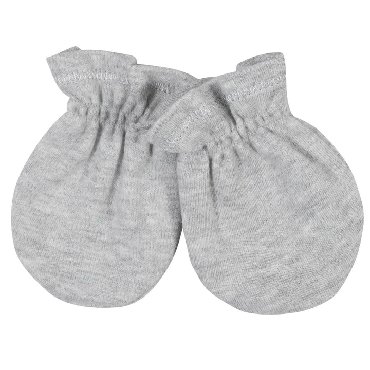 Gerber® Organic 4-Piece Baby Boys Bear Cap and Mitten Set-Gerber Childrenswear